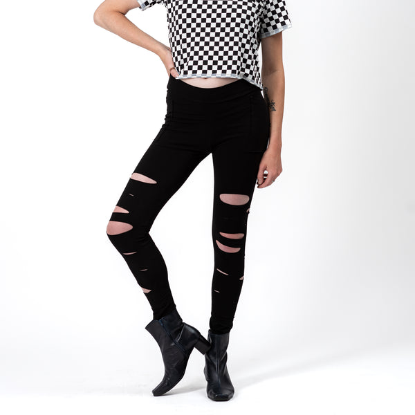 Black Pocket Leggings
