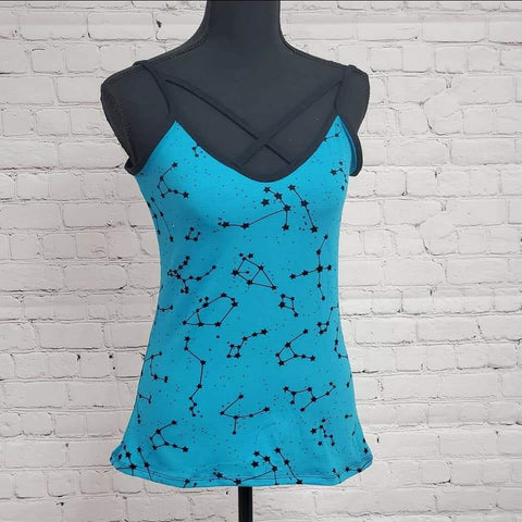Teal Constellations Cami